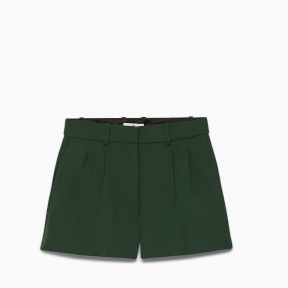 Aritzia Babaton PLEATED MINI SHORT - Picture 1 of 8